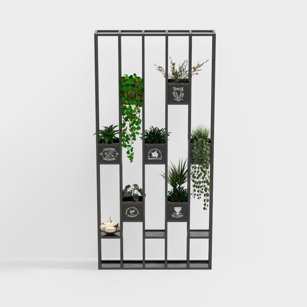 Modern storage partition cabinet