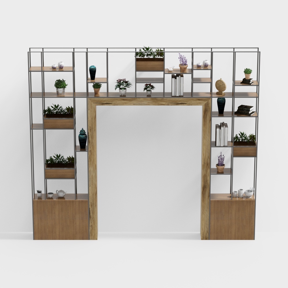 Modern storage partition cabinet