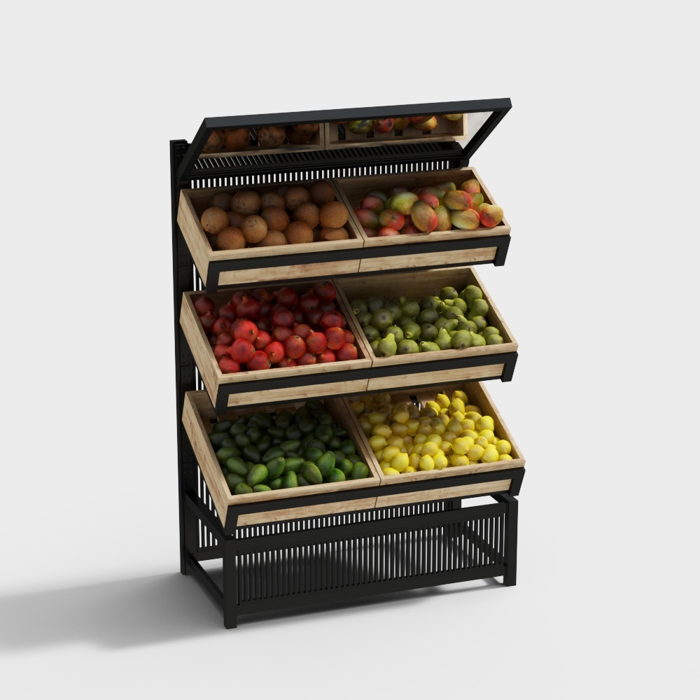 Modern fruit shelves