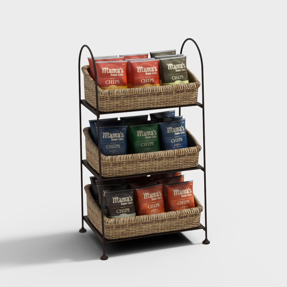 Modern food small shelves