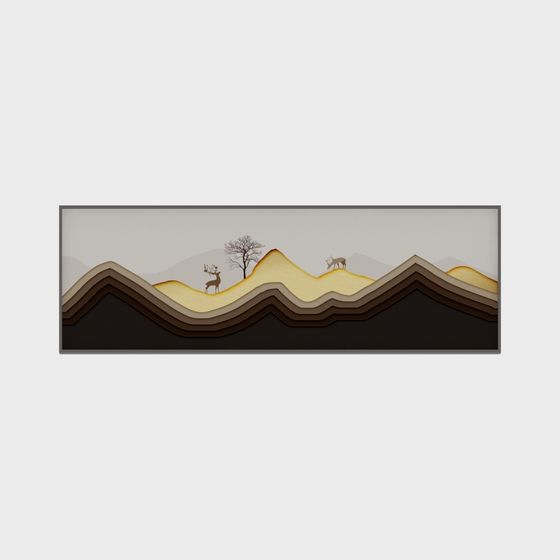 Desert Dune 3D Model
