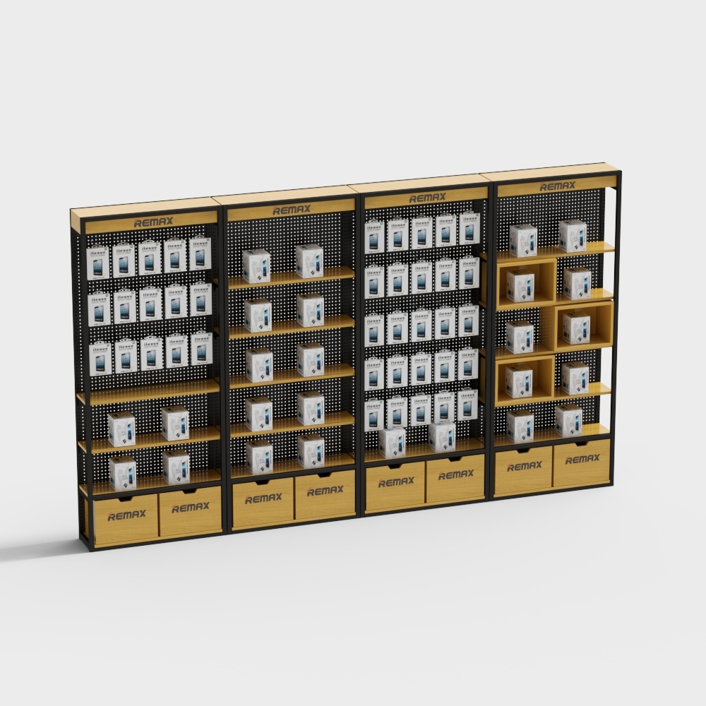 Nordic display rack shelf commodity cabinet display rack