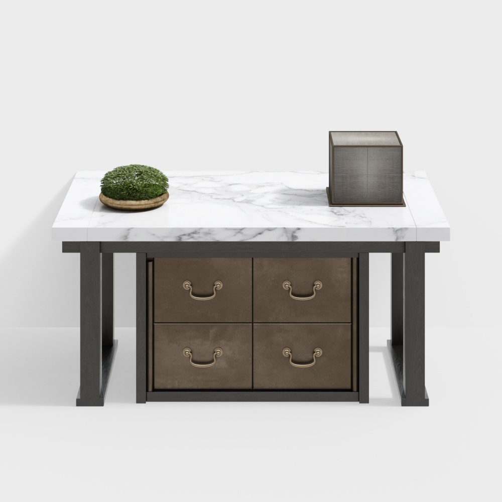 New Chinese style front desk reception desk