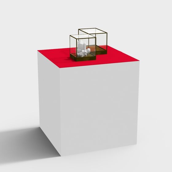 Crystal Display Stand 3D model
