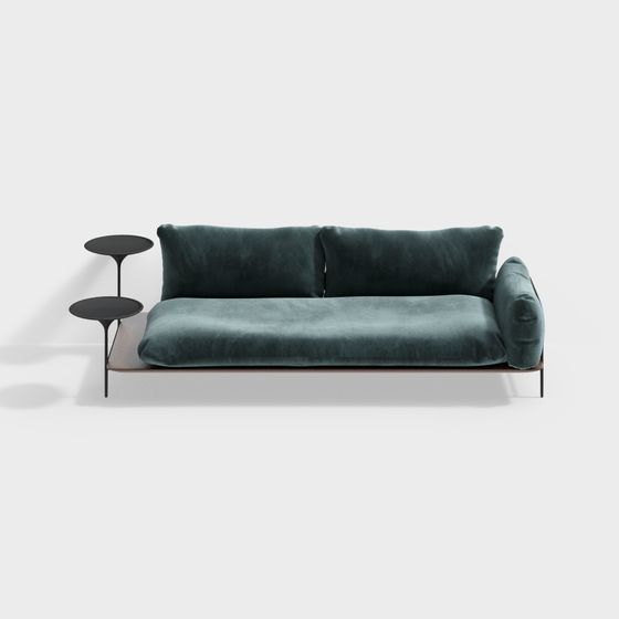 Urban Comfort 3D model Sofa for Modern Interiors
