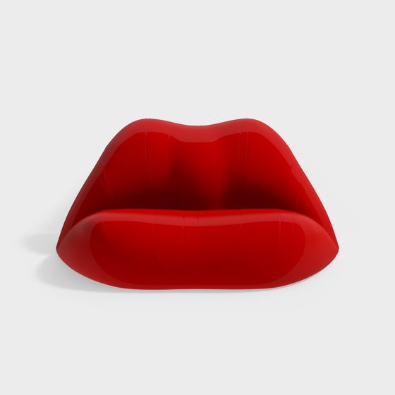 Lip Sofa 3D model for Creative Projects