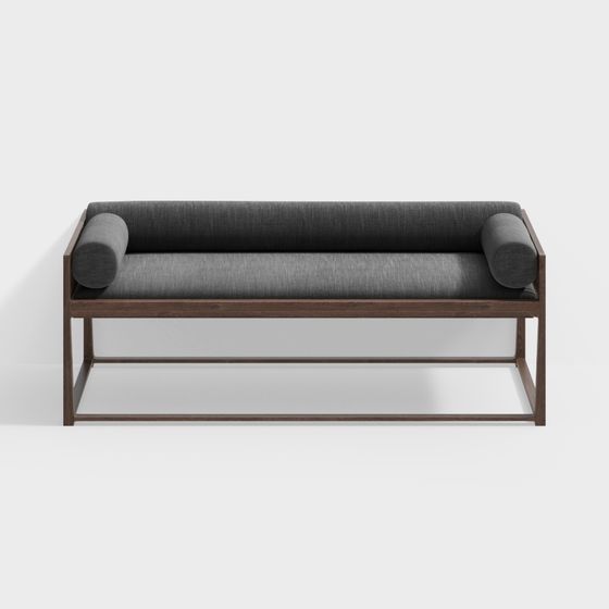 Canapé de Style Chinois à Deux Places