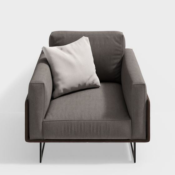 Urban Sofa 3D model for Contemporary Interiors
