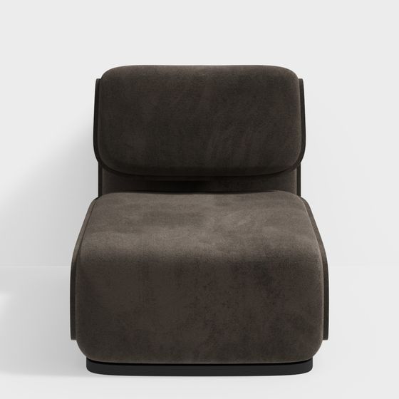 Urban Sofa 3D model - Modern Minimalist Aesthetic