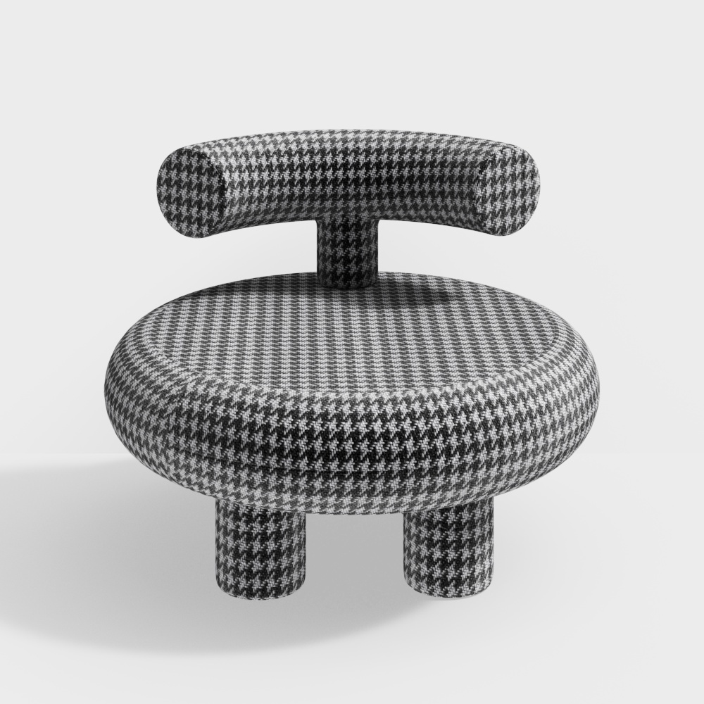 Modern single stool single sofa