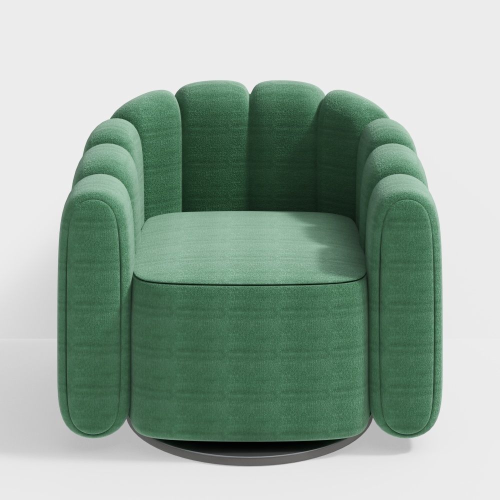 Modern green sofa