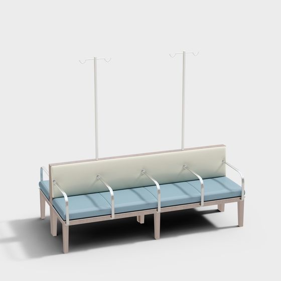 Elegant Low-Polygon 3D Chair Model