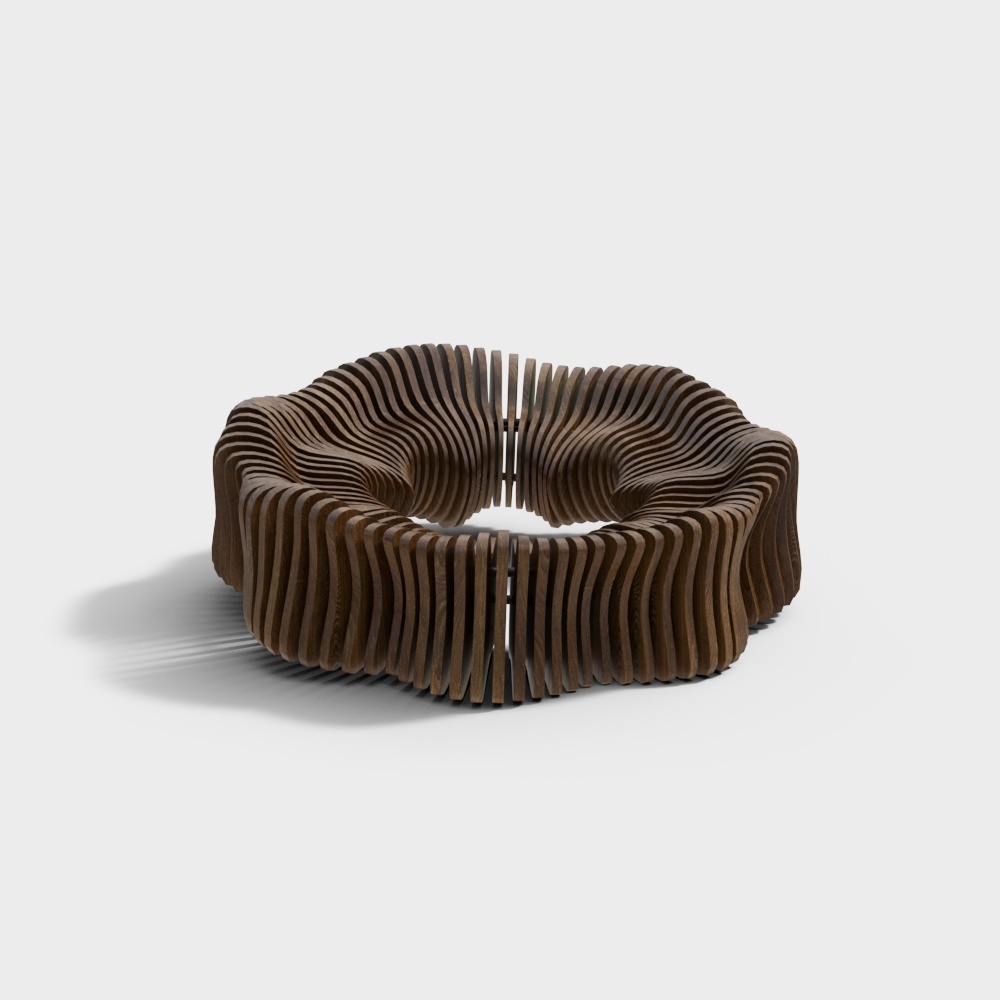 Sofa tròn ghế công cộng hiện đại