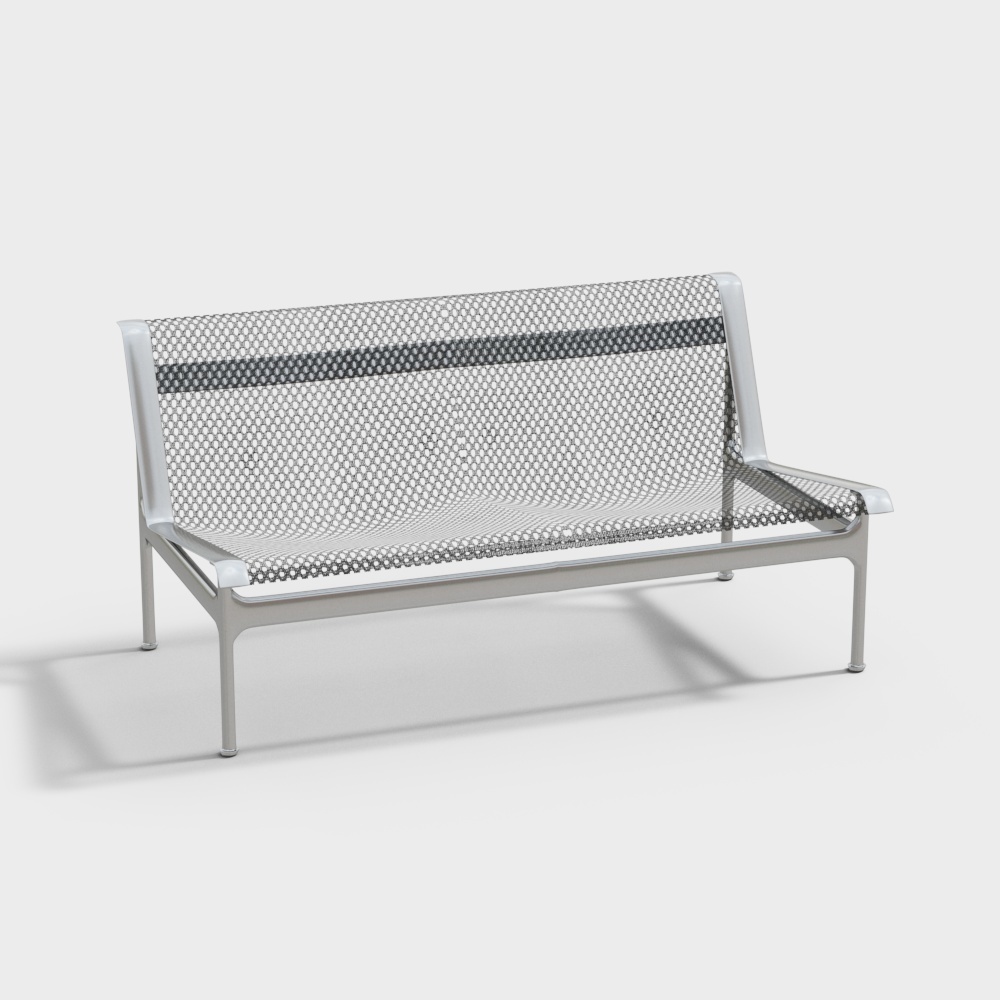 Public row chair lounge chair double waiting chair