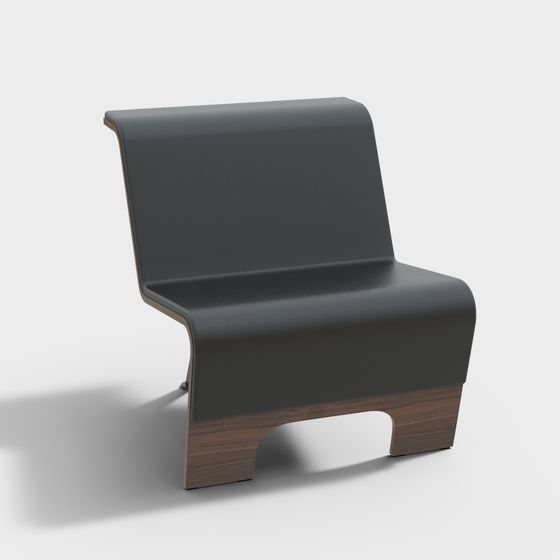 Modern Minimalist 3D Chair Model