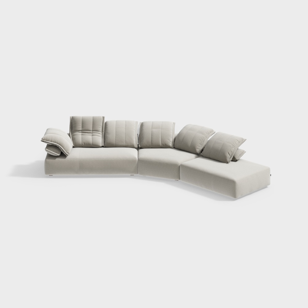 Modern multi-person sofa