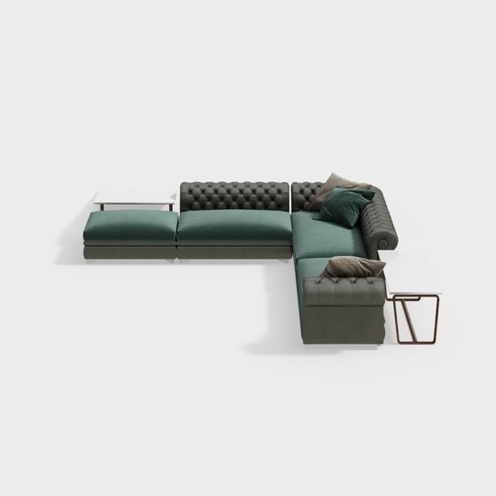 Urban Comfort 3D model Sofa for Contemporary Interiors