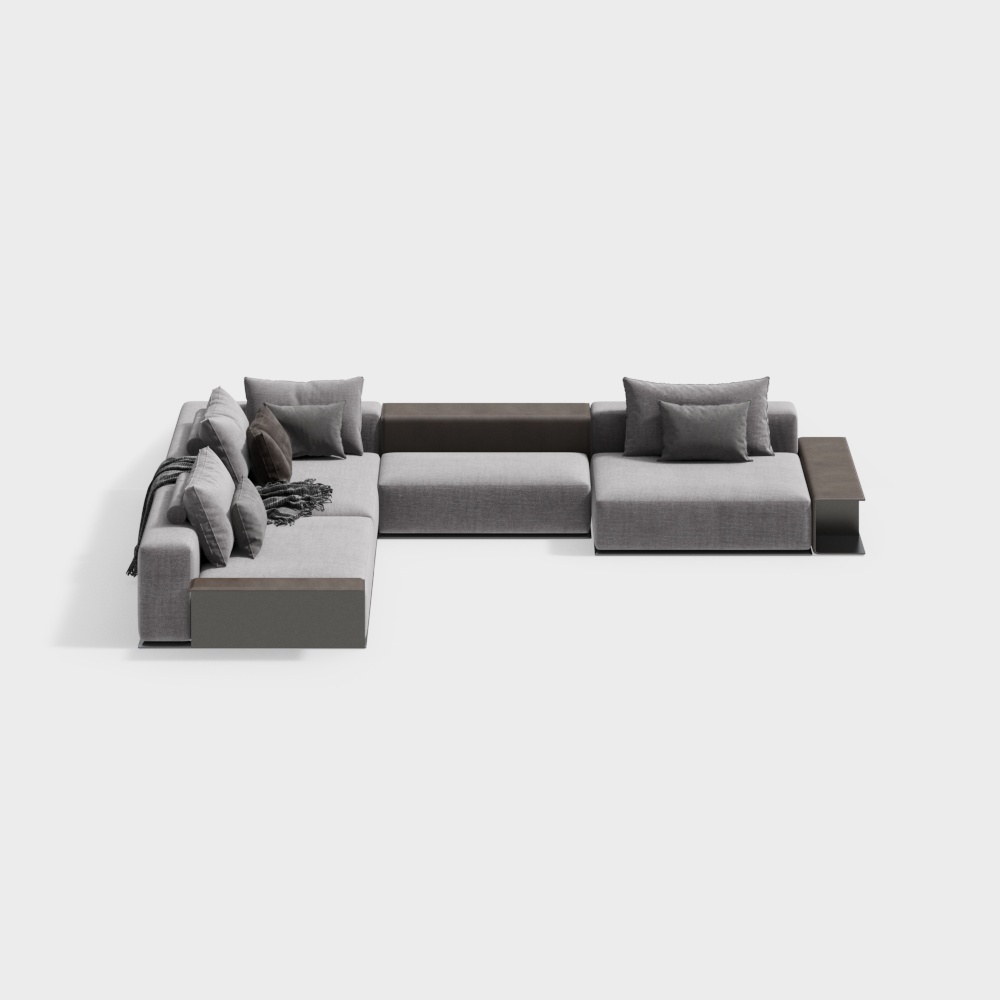 Modern multi-person sofa