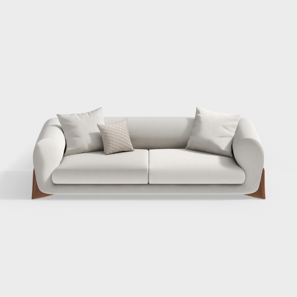 Nordic multi-person sofa