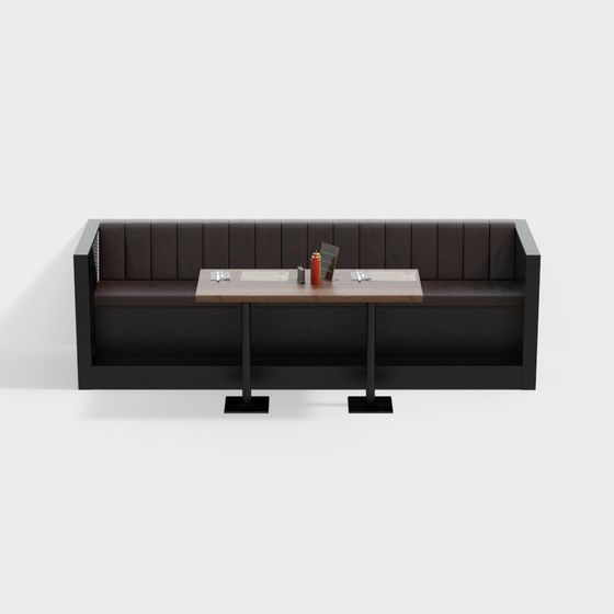 Urban Corner Coffee Table 3D model for Modern Spaces