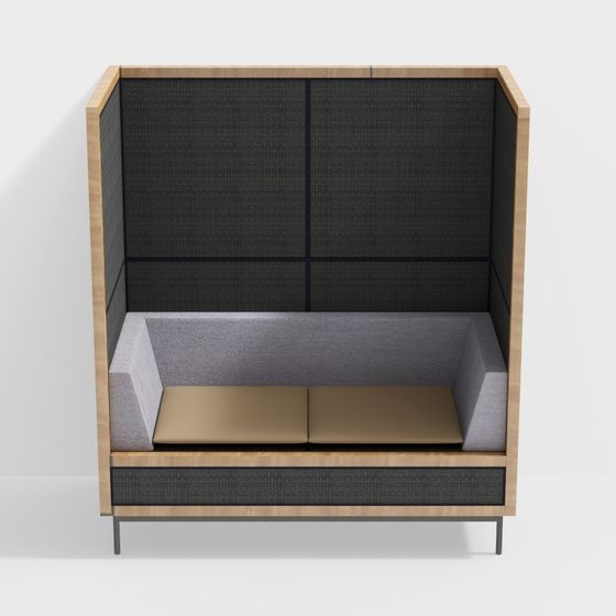 Urban Nook 3D model for Relaxation Spaces