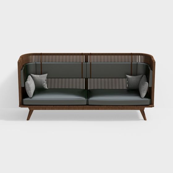 Urban Retreat 3D model Sofa for Modern Homes