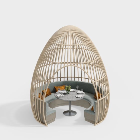 gian hàng chỗ ngồi