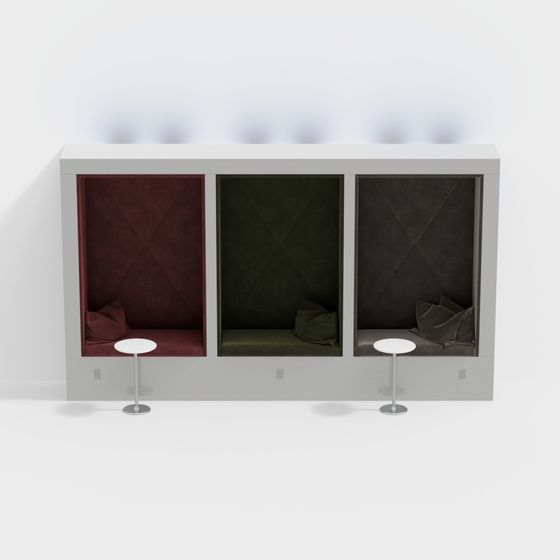 Urban Corner 3D model - A Tranquil Oasis