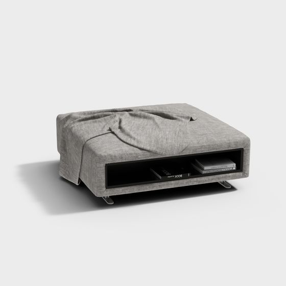 Urban Comfort Ottoman 3D model