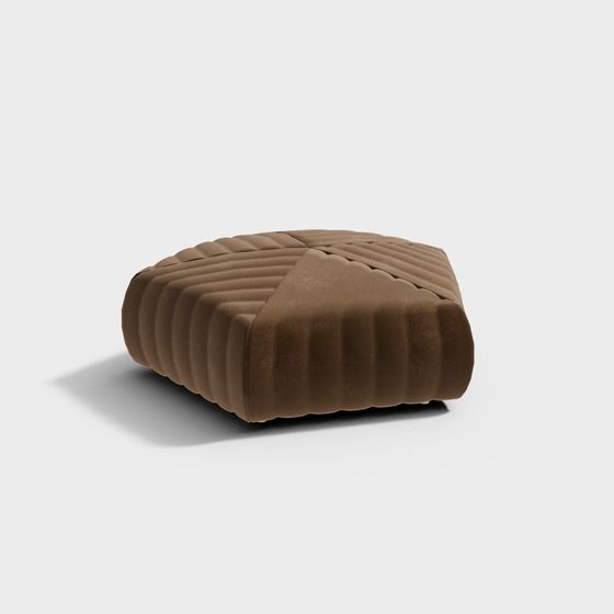 Cozy Ottoman 3D model