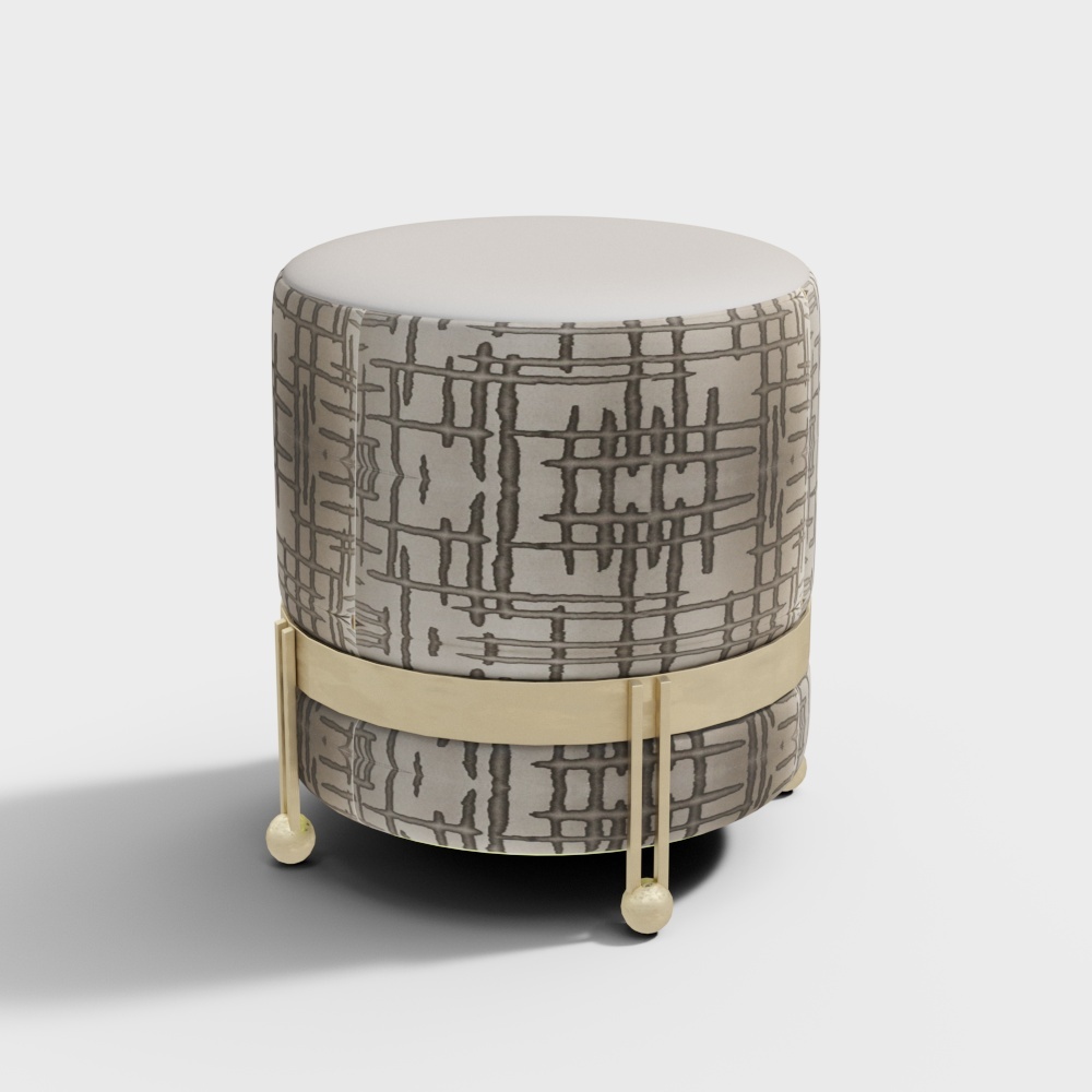 ANA ROQUE INTERIORS MODERN SOFA STOOL