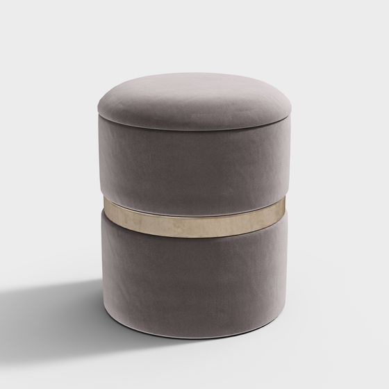 모던 로우 스툴 라운드 소파 스툴