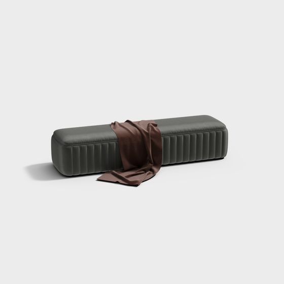 Urban Leisure Bench 3D model