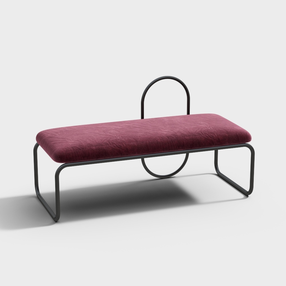 Ghế sofa màu đỏ hiện đại của Bentley