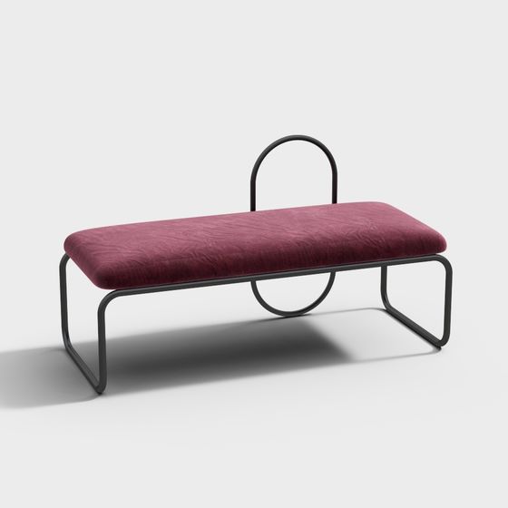 Ghế sofa màu đỏ hiện đại của Bentley