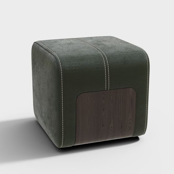 Simplicity Ottoman 3D model