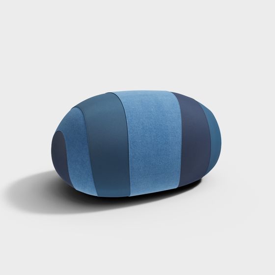 Oval Comfort Cushion 3D model