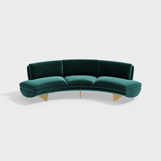 Arcadia Sofa 3D model for Modern Interiors