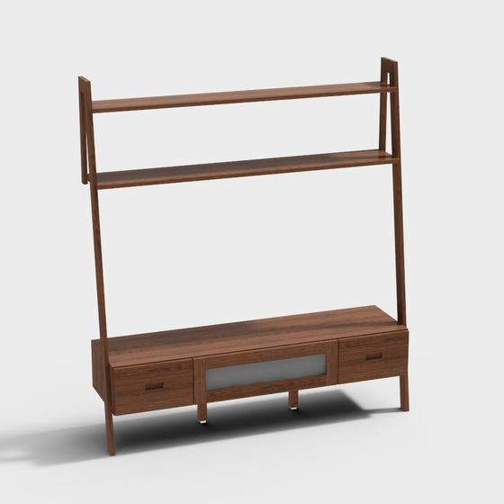 Urban Shelf 3D model for Modern Interior Design