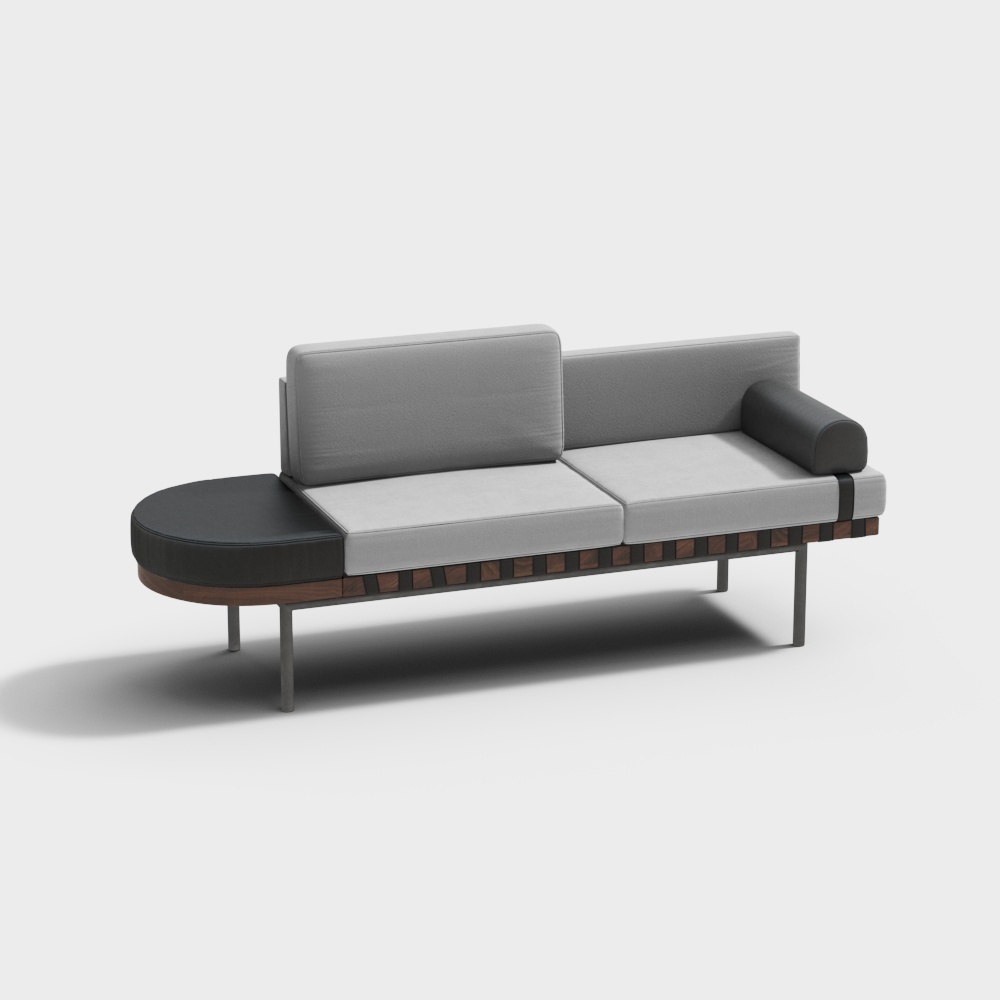 Modern outdoor multi-seater sofa