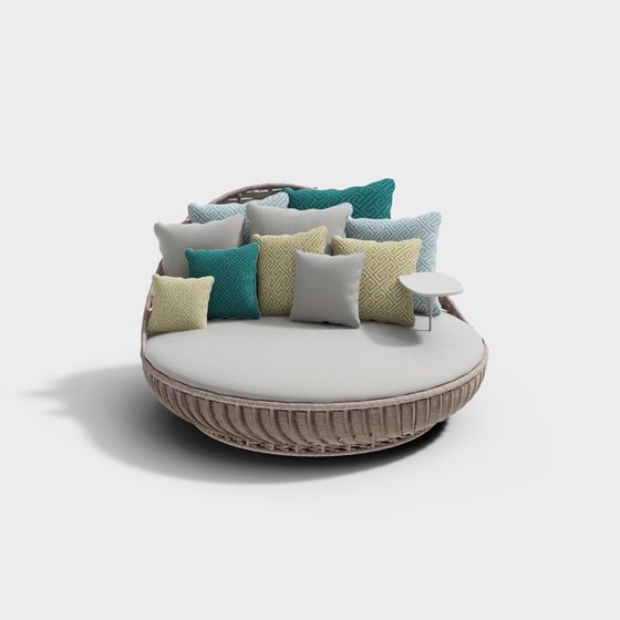 canapé-lit d'extérieur moderne Dedon