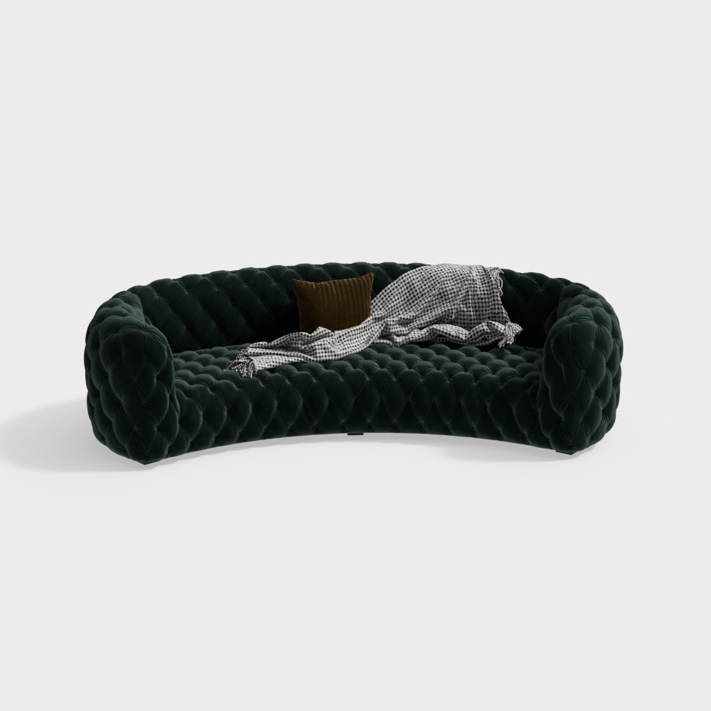 American special-shaped multi-person sofa