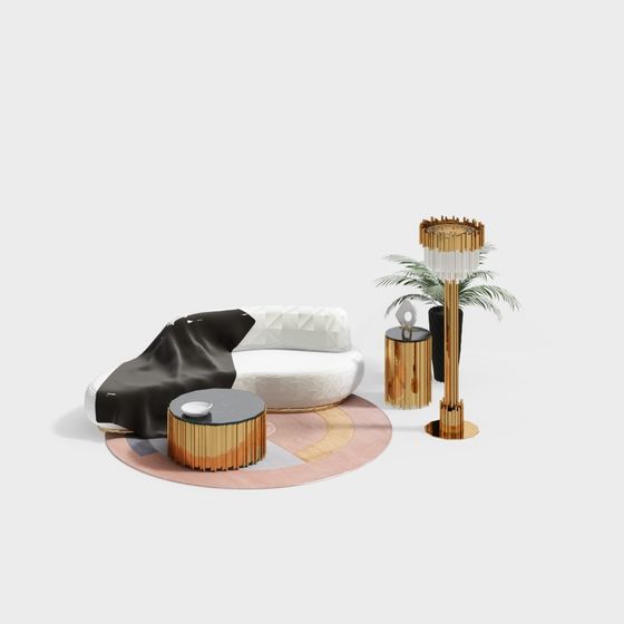 모던 소파 커피 테이블 세트