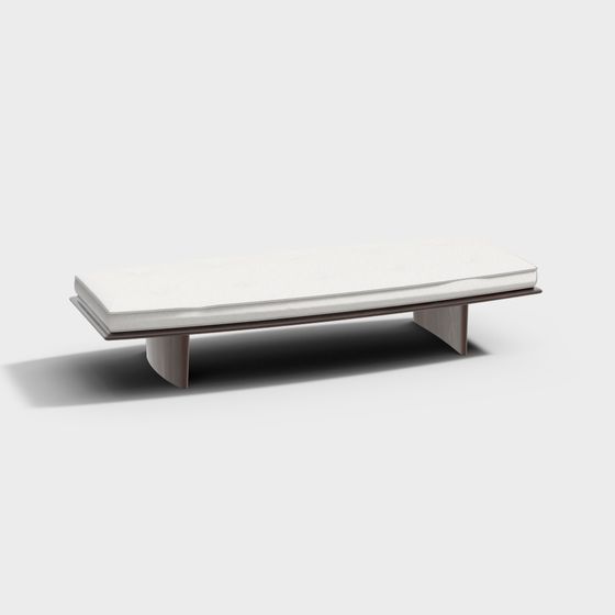Urban Leisure Bench 3D model