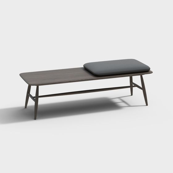 Urban Bench 3D model
