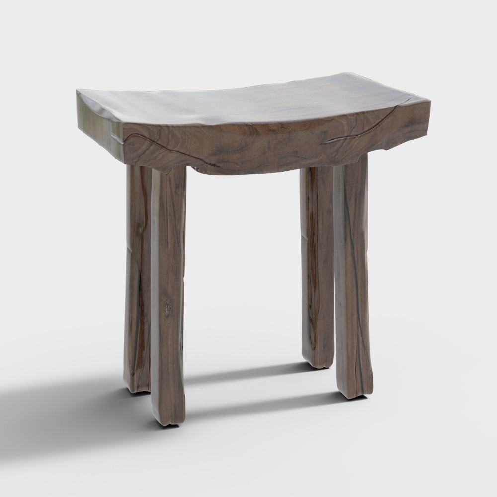 Modern small square stool