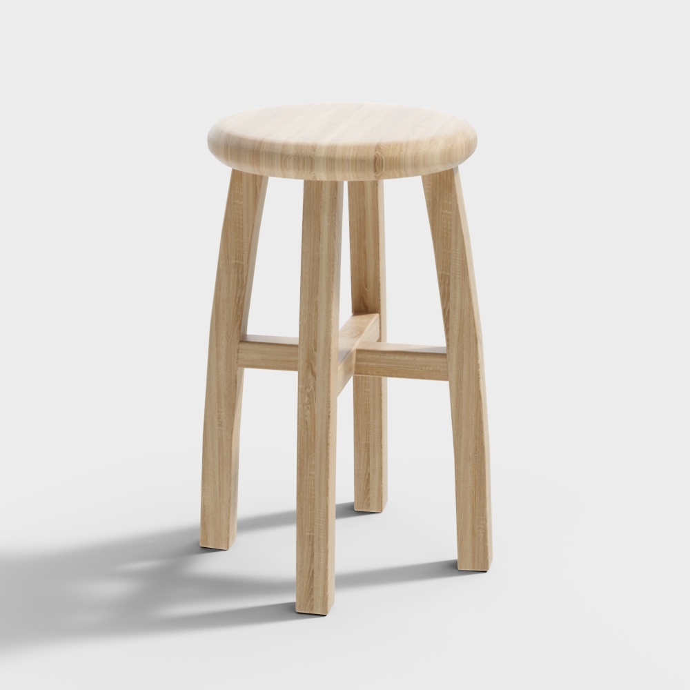 Modern small round stool