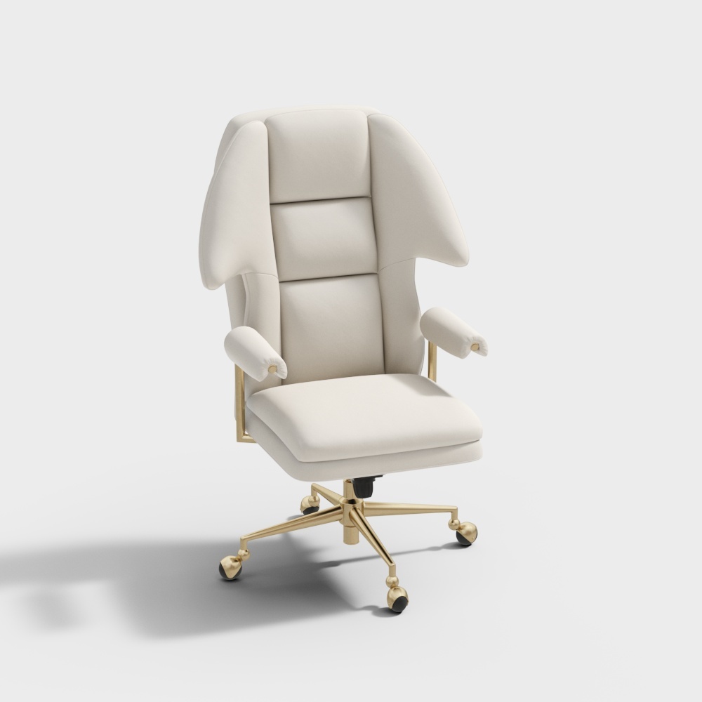 Modern leather office chair