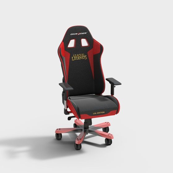DXRacer League of Legends Edition Gaming Chair 3D model