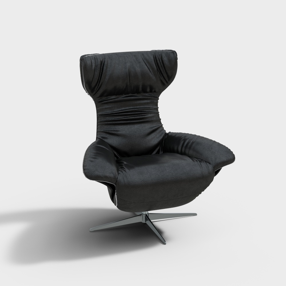Modern black office chair